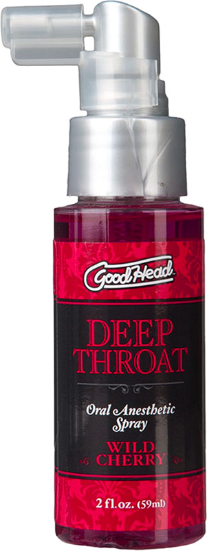 Spray pour fellation gorge profonde Doc Johnson Deep Throat - 59 ml