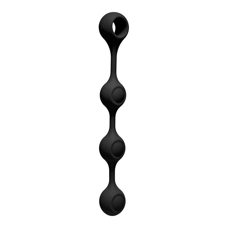 Doc Johnson KINK Weighted Balls | Analkette aus Silikon Doc Johnson KINK Weighted Balls | Analkette aus Silikon