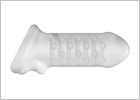 Doc Johnson Kink Jacked Up Thick Penis Sleeve - Clear