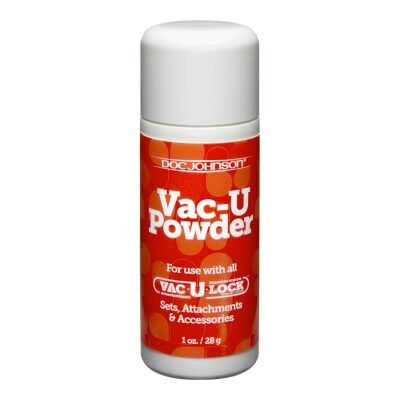 Doc Johnson Vac-U Powder | Puder für das Vac-U-Lock-Befestigungssystem