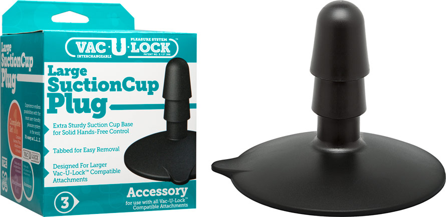Support Doc Johnson Vac-U-Lock avec large ventouse