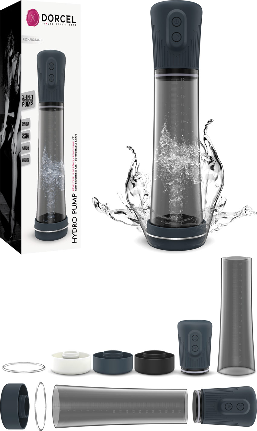 Dorcel Hydro Pump automatische Penispumpe (Luft/Wasser)