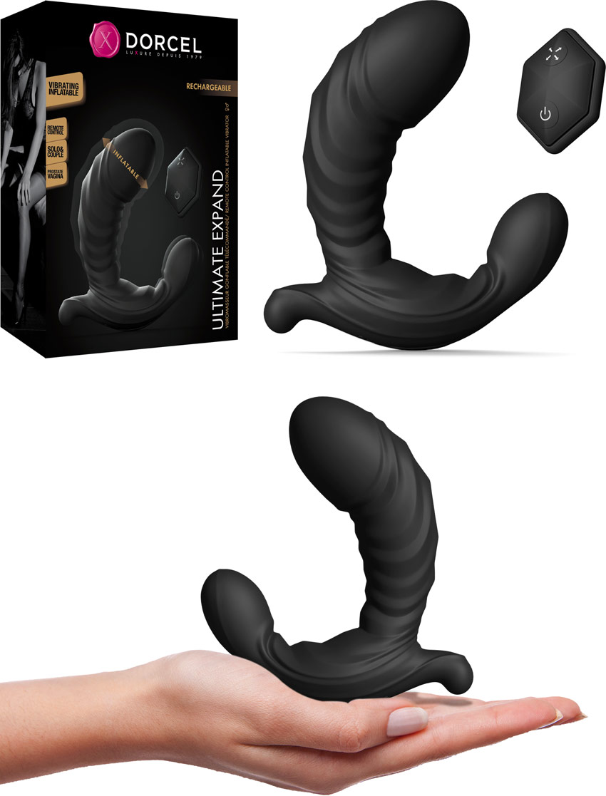 Dorcel Ultimate Expand inflatable and remote-controlled vibrator