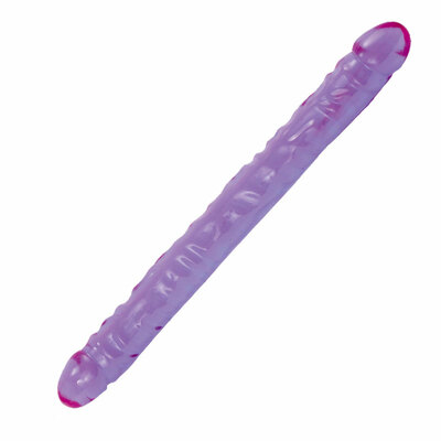 Doc Johnson Crystal Jellies Double Dong | Dildo für Doppelpenetration