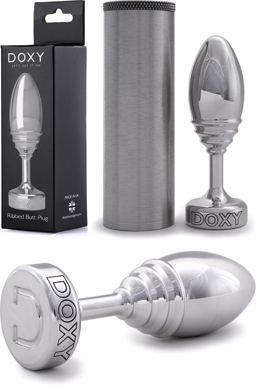 Plug anale Doxy (Ribbed)