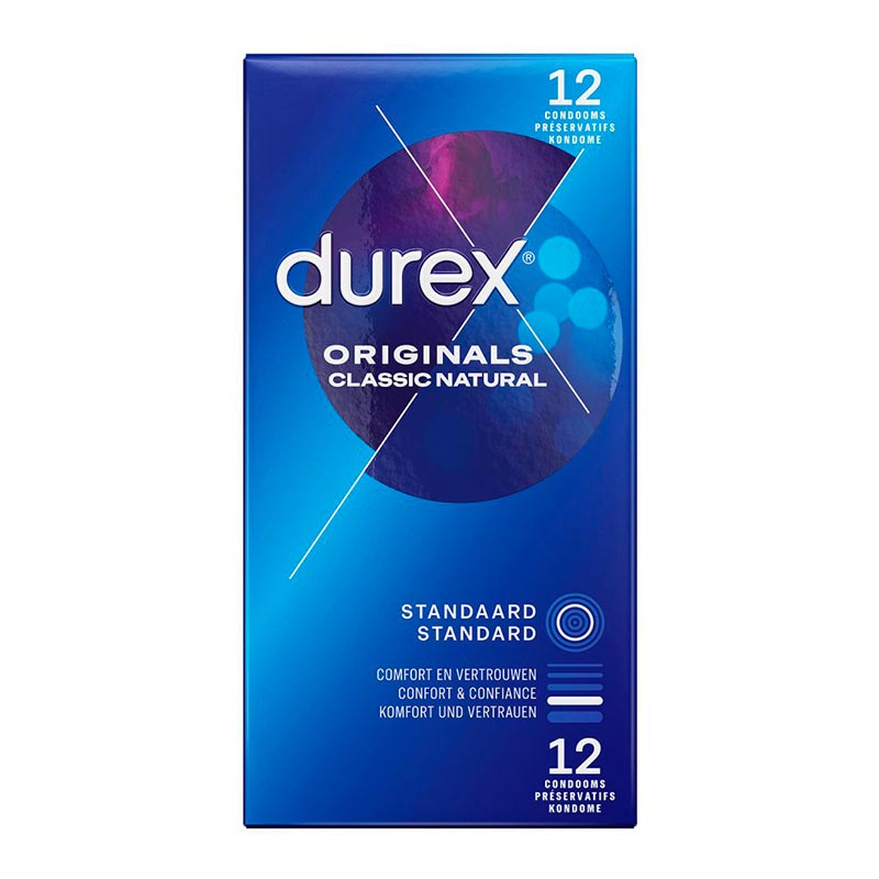 Durex Classic Natural (12 Préservatifs)