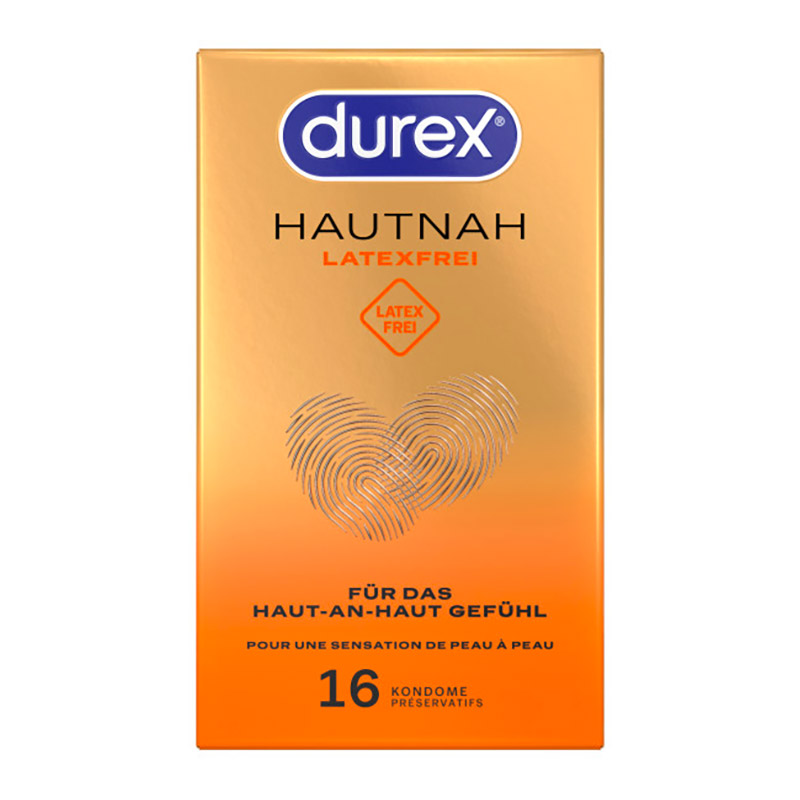 Durex Hautnah - Préservatif sans latex (16 piéces)