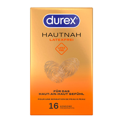 Durex Hautnah |&nbsp;Paquet de 16 préservatifs sans latex