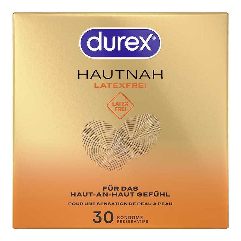 Durex Hautnah - Préservatif sans latex (30 piéces)