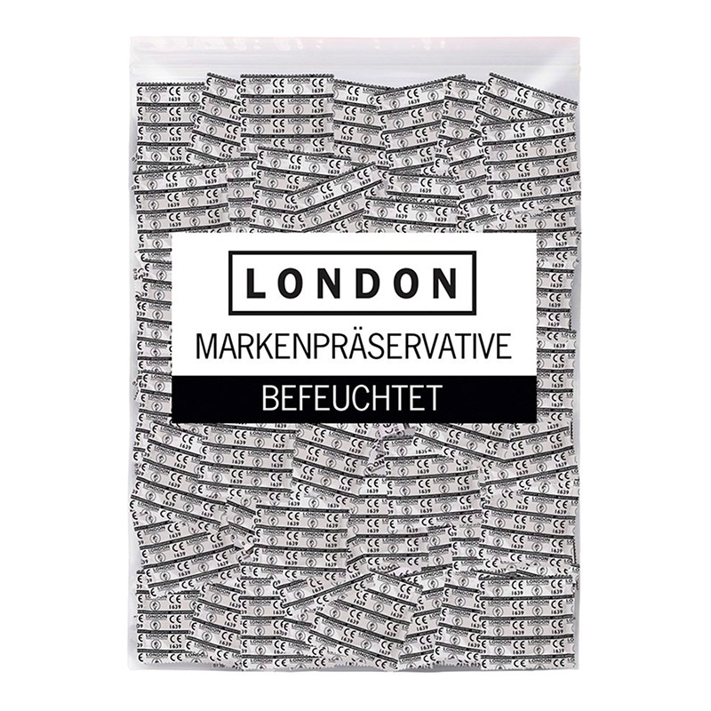 Durex London Q600 Lubrifié (100 Préservatifs)