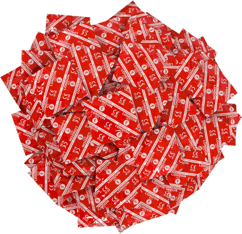 Durex London Rouge - Fragola (100 preservativi)