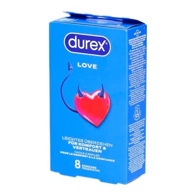 Durex Love | Préservatif à forme profilée offrant un maintien optimal