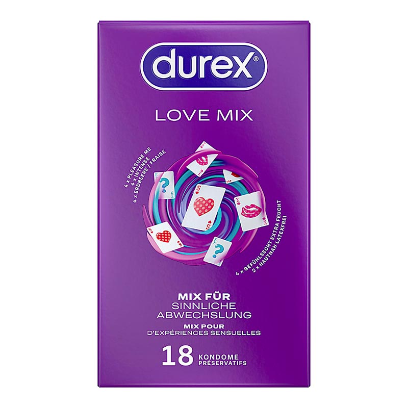Durex Love Mix (18 Préservatifs)