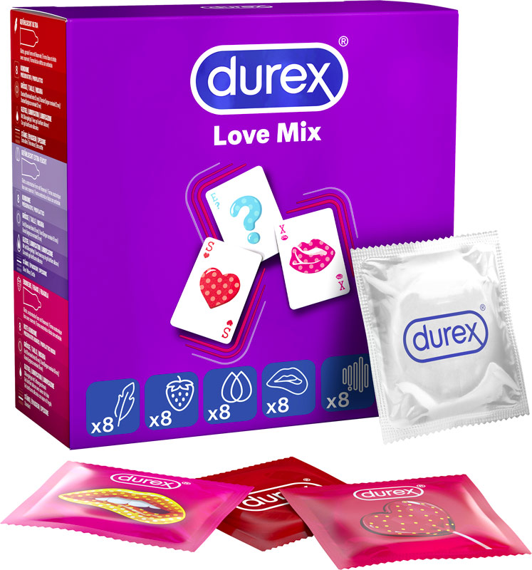Durex Love Mix (40 Préservatifs)