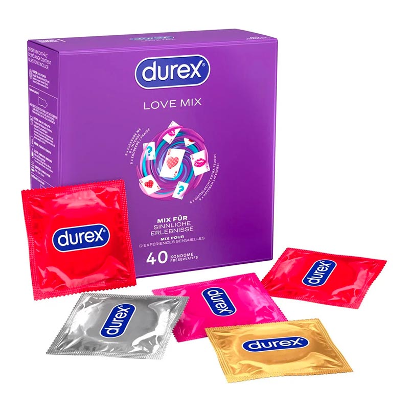 Durex Love Mix (40 Préservatifs)