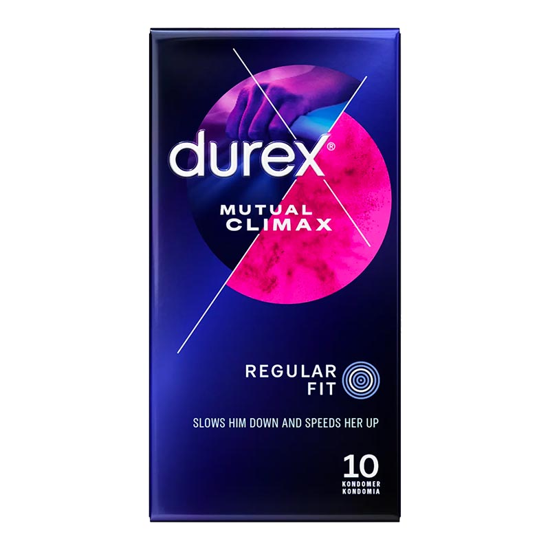 Durex Performax Intense - Orgasme mutuel (10 Préservatifs)