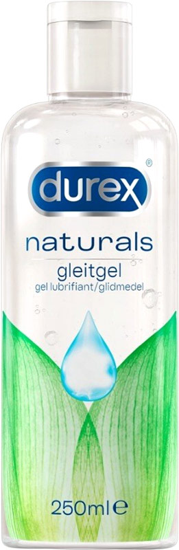 Gel lubrificante Durex Naturals - 250 ml (a base di acqua)
