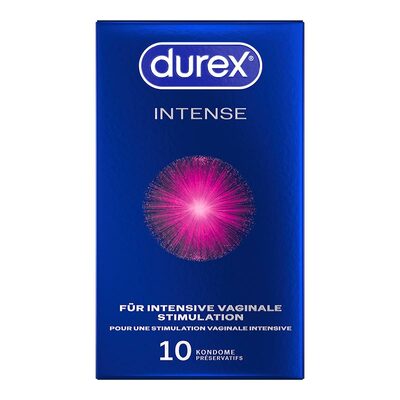 Durex Orgasm'Intense, 10 Préservatifs  – KissKiss