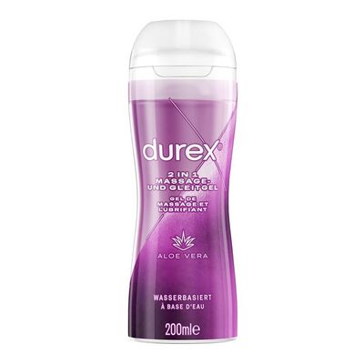Durex Play Massage 2 in 1 Aloe Vera, 200 ml - KissKiss
