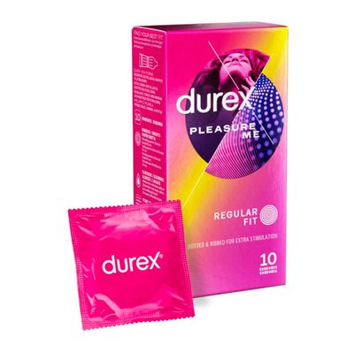 Durex Pleasure Me (Pleasuremax) - Kondome (10 Stück)