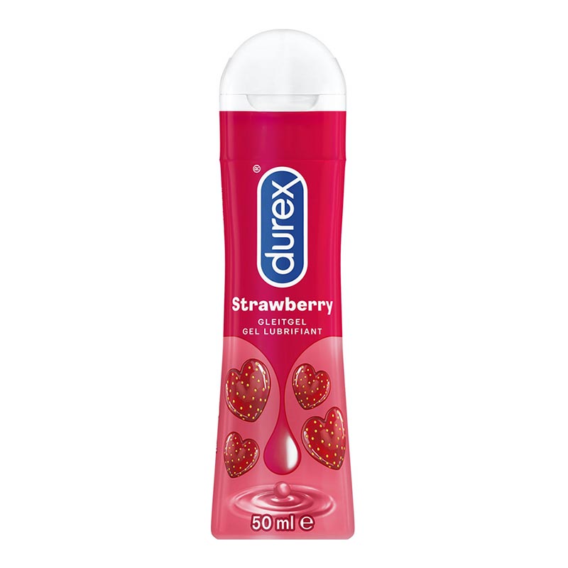 Lubrifiant Durex Play Fraise - 50 ml ( base d'eau)