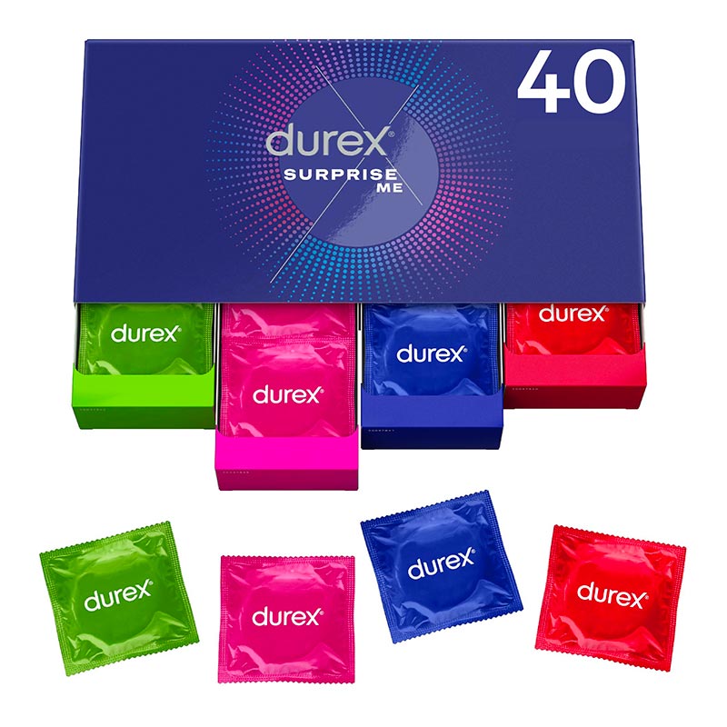 Durex Surprise Me (40 Préservatifs)
