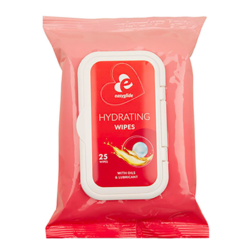 Lingettes hydratantes et lubrifiantes Easyglide - 25 lingettes