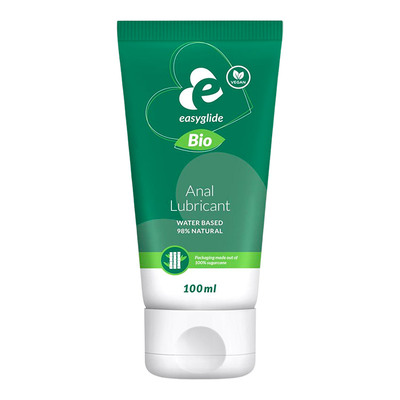 Easyglide Bio | Natürliches Bio-Anal-Gleitmittel auf Wasserbasis | 100 ml