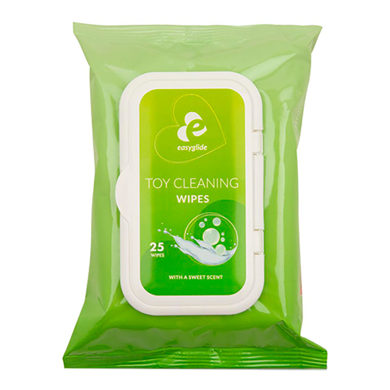 Lingettes nettoyantes pour sextoys Easyglide - 25 lingettes