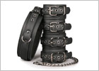 BDSM EasyToys box set (collar, handcuffs and ankle restraints)