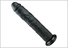EasyToys Realistischer XXL-Dildo mit Saugnapf - 27 cm - Schwarz
