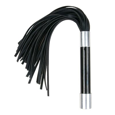 Easytoys Riemenpeitsche mit einem Metallelementen verzierten Griff