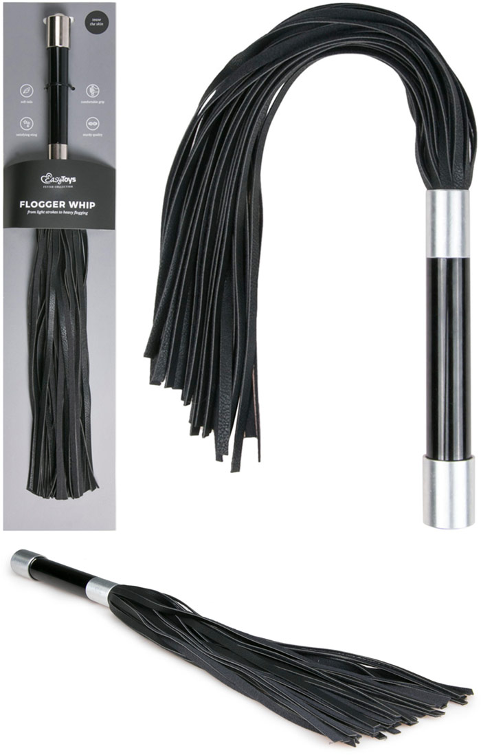 EasyToys flogger with metal handle