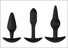 EasyToys Pleasure Kit set of butt plugs - Black (3 butt plugs)