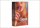 EGZO oral & flavoured condom - Peach (3 Condoms)