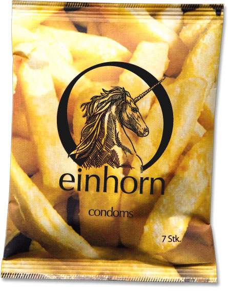 Einhorn preservativi vegani - Foodporn (7 preservativi)