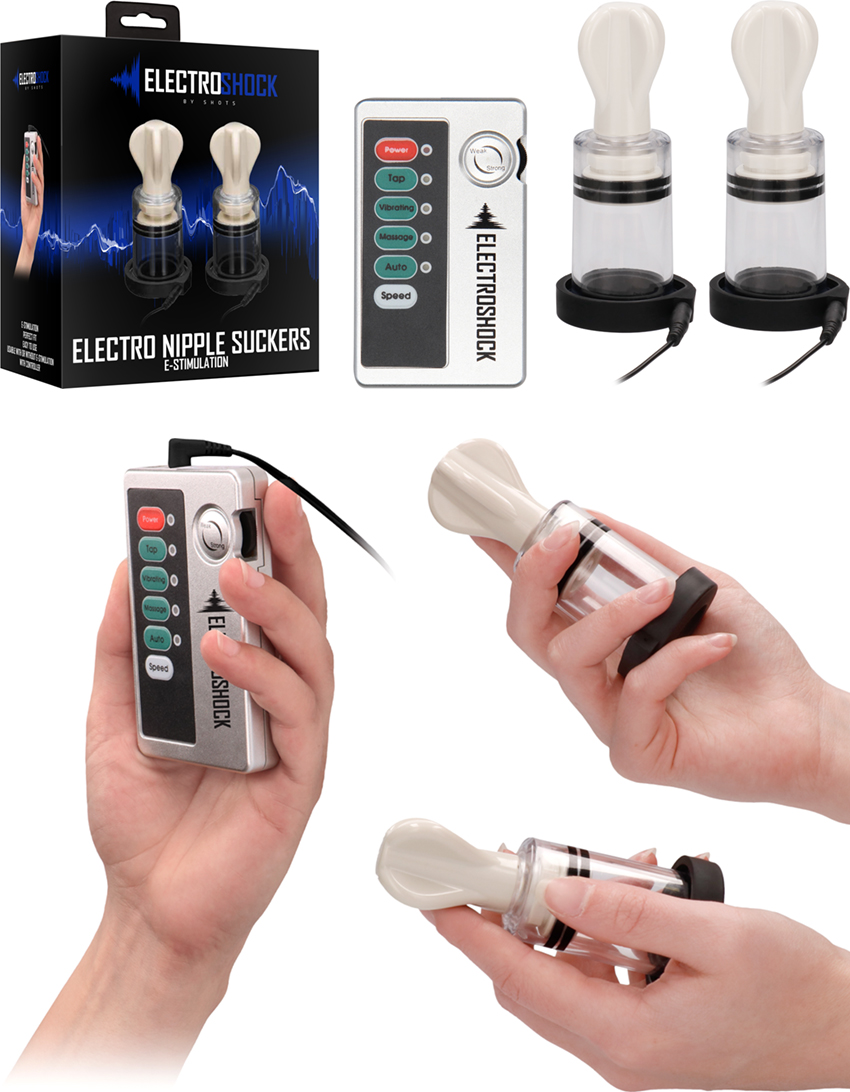 ElectroShock Electro Nipple Suckers