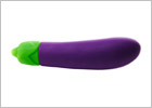 Mini-vibromasseur Emojibator Eggplant (Aubergine)