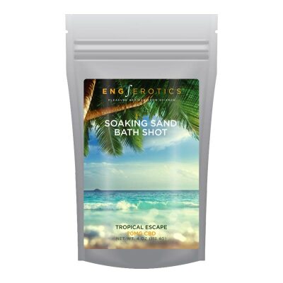 EngErotics Soaking Sand Bath Shot Tropical Escape | Badesalz aus CBD
