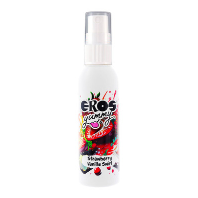 EROS Yummy | Essbares Spray | Erdbeer- und Vanillearoma