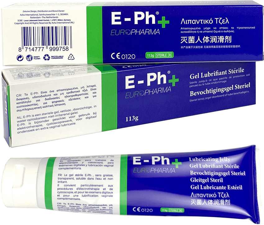 Gel lubrificante sterile Europharma E-Ph+ - 113 g (a base d'acqua)