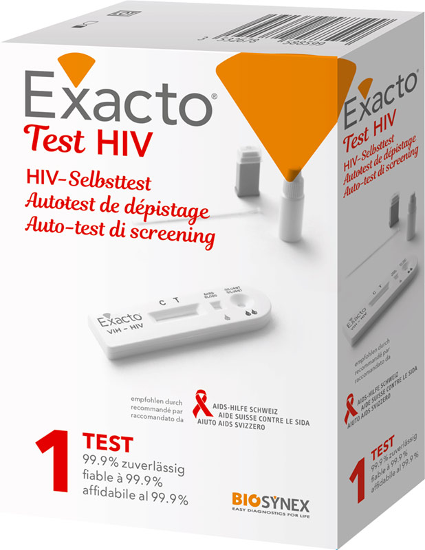 Self-test for AIDS screening - Exacto HIV Test