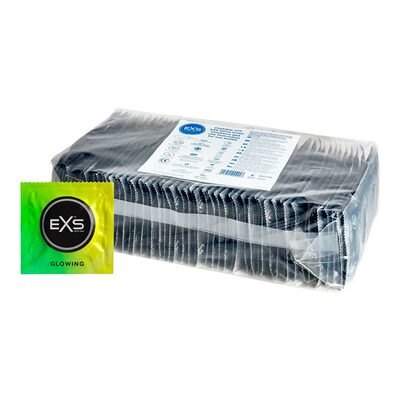 EXS Glowing | Pack de 100 préservatifs phosphorescents