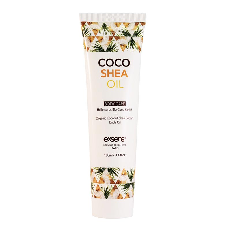 Exsens Coco Shea Oil | Pflegendes und feuchtigkeitsspendendes Bio Körperöl Exsens Coco Shea Oil | Pflegendes und feuchtigkeitsspendendes Bio Körperöl