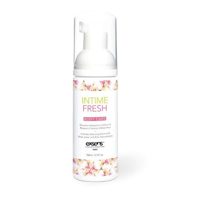 Exsens Intime Fresh | Bio Intimreinigungsschaum mit Aloe vera und Rose
