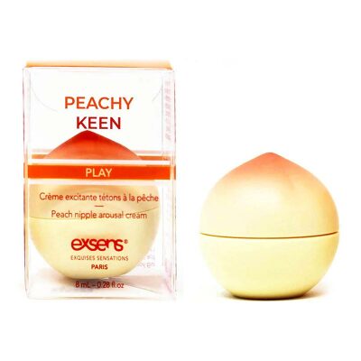 Exsens Peachy Keen | Stimulationscreme für Brustwarzen | Pfirsich