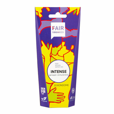 Fair Squared Intense | Latexkondome | Vegan & Fair Trade
