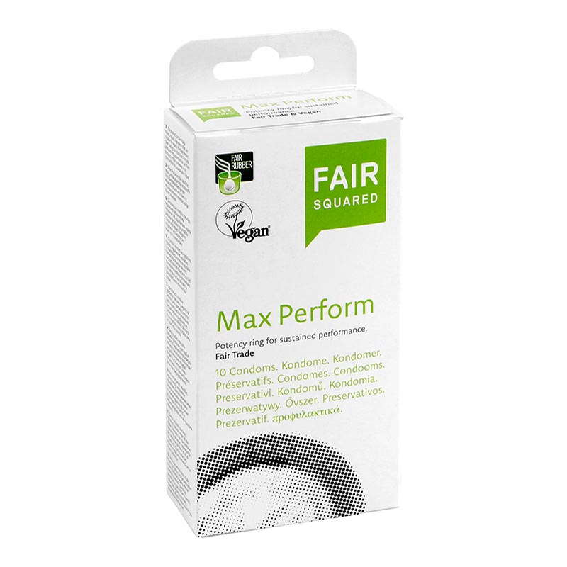 Fair Squared - Max perform (10 Préservatifs)
