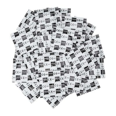 Fair Squared Original | Packung mit 100 Kondomen Vegan & Fair Trade