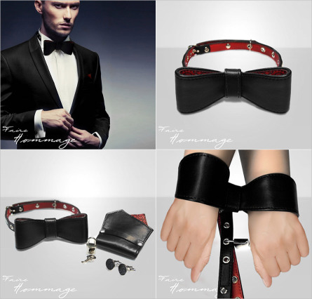 Faire Hommage coffret Opus Gentleman - Menottes